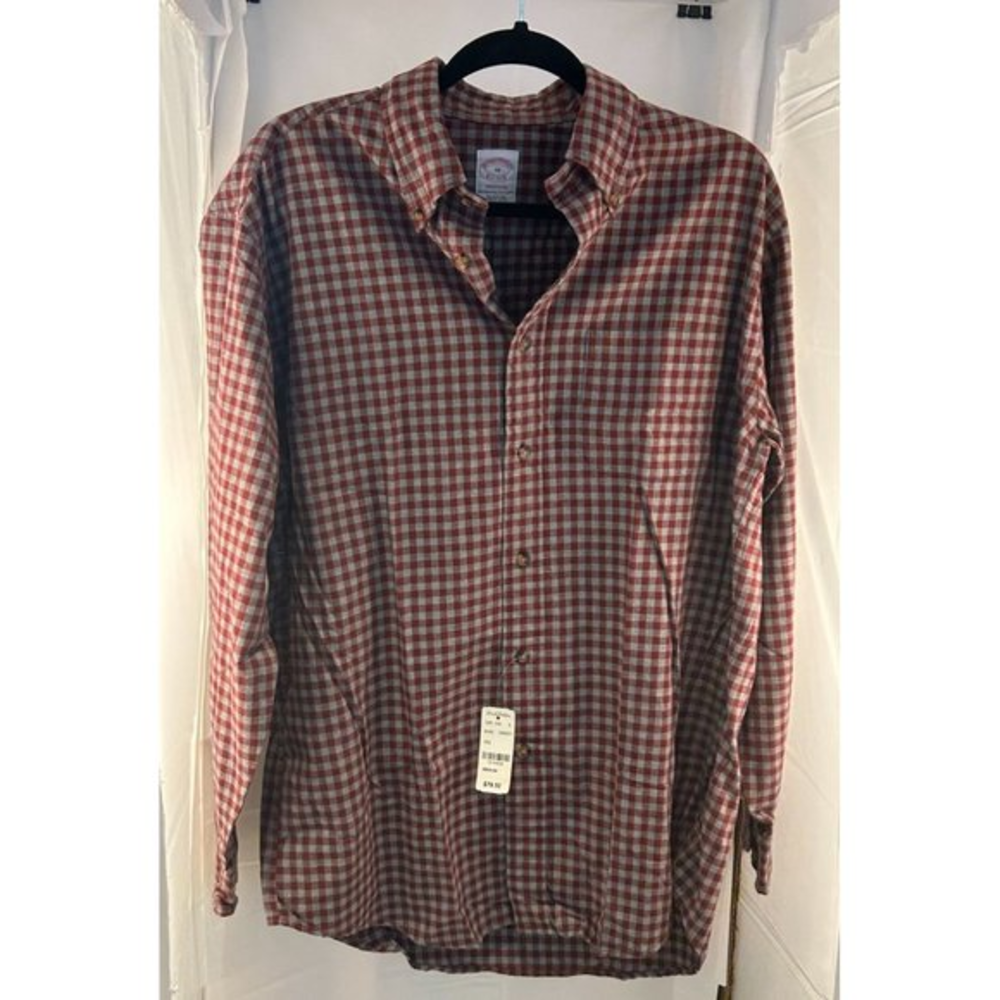 Brooks‎ Brothers Madison fit long sleeve button down size Medium NWT